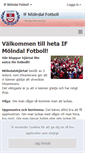 Mobile Screenshot of molndalfotboll.com
